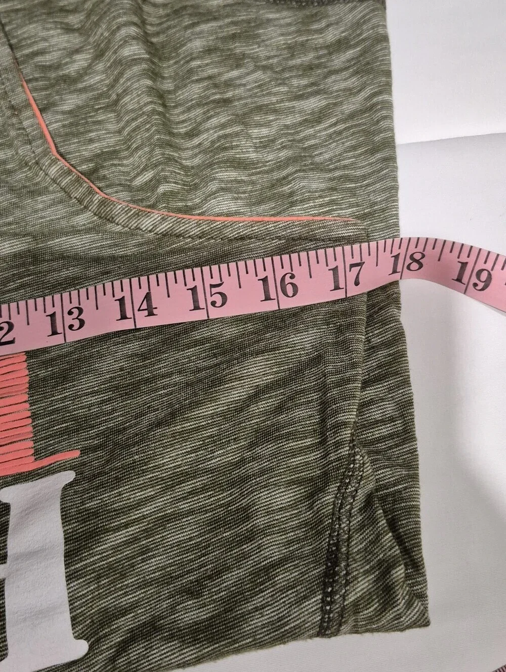 Motivational Olive Green Racerback Tank Top